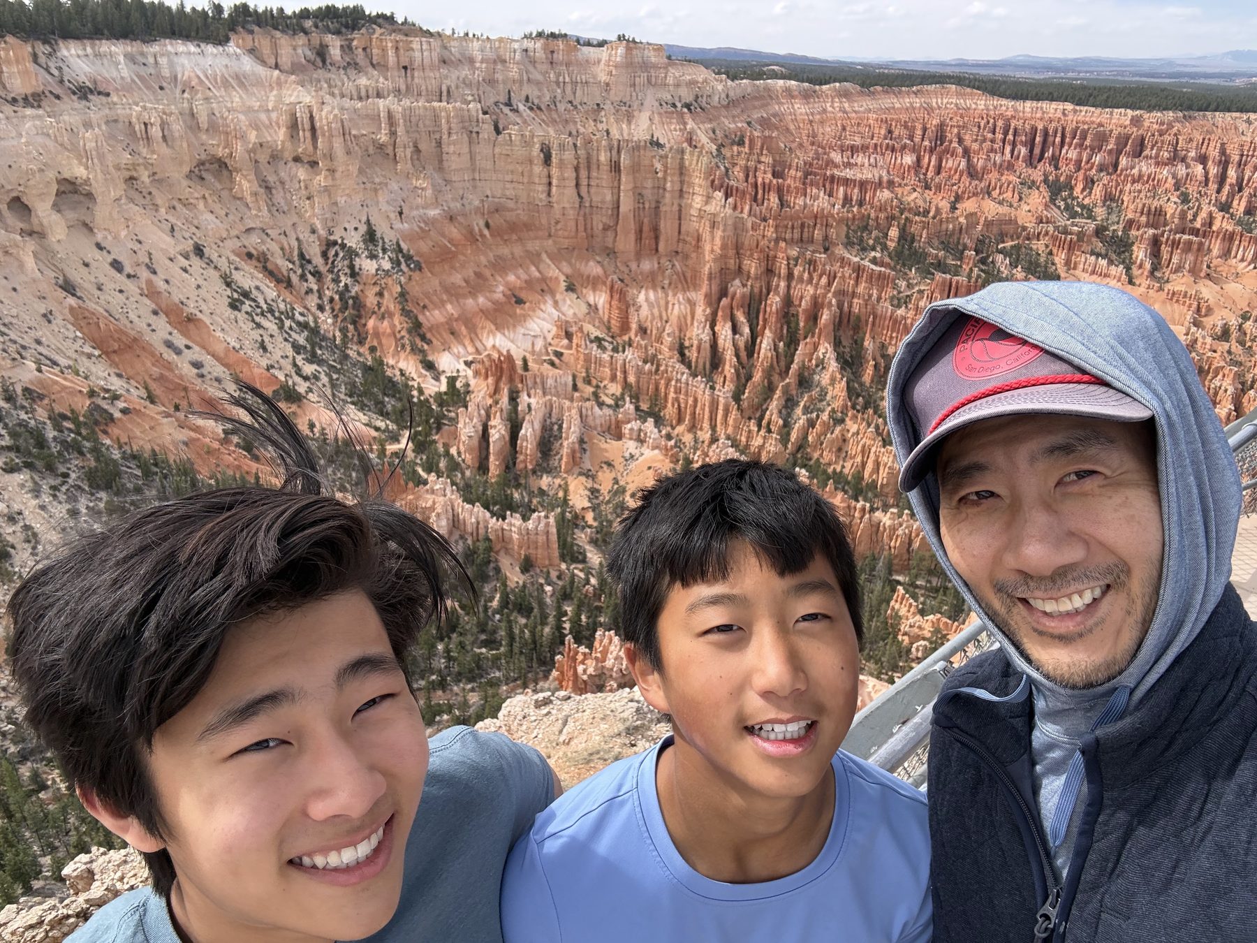 Bryce Point, late afternoon · 3:55 PM