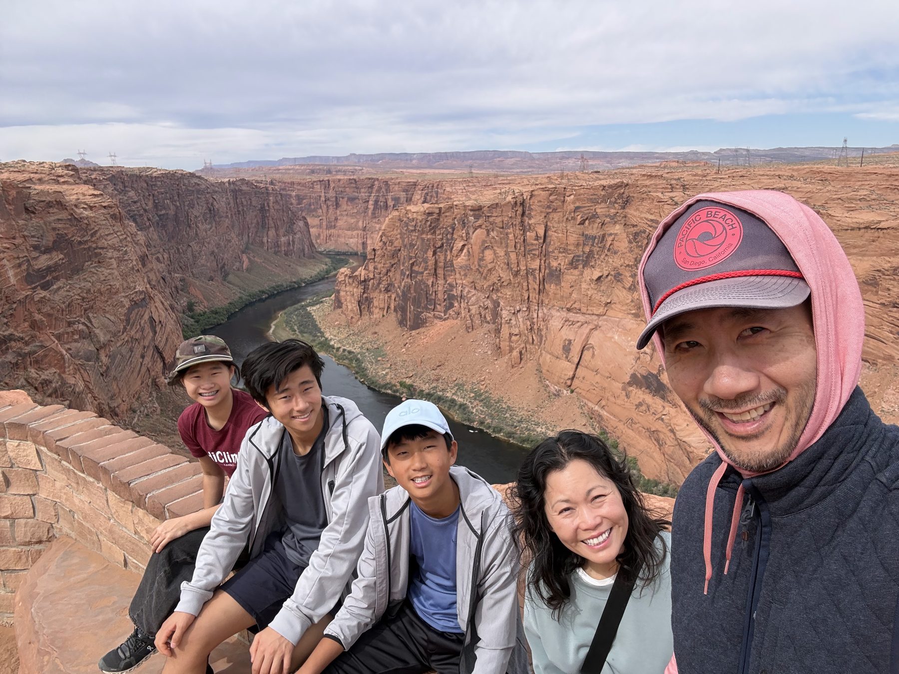 The Colorado River below Glen Canyon Dam · 10:01 AM