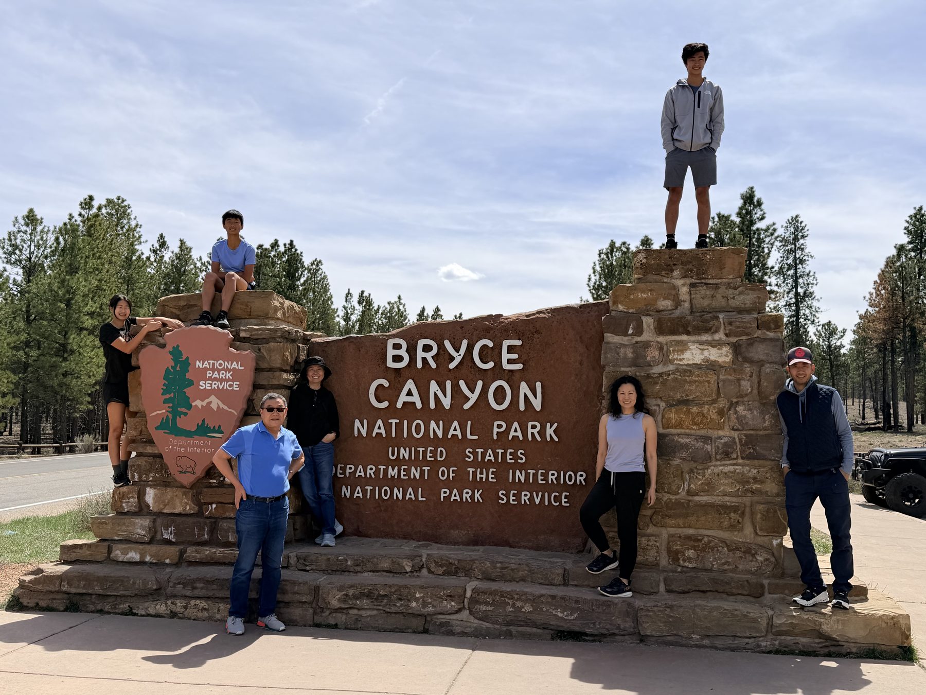 Bryce Canyon rim, Sunset Point · 2:10 PM