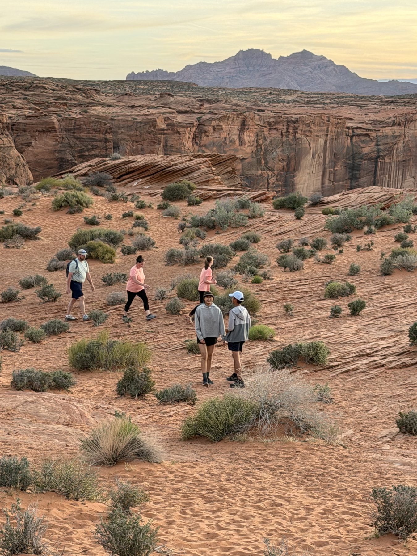 Horseshoe Bend at sunset, Page, Arizona · 6:40 PM