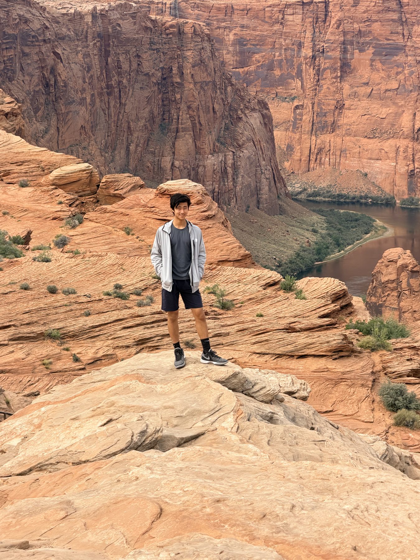 The Colorado River below Glen Canyon Dam · 9:52 AM