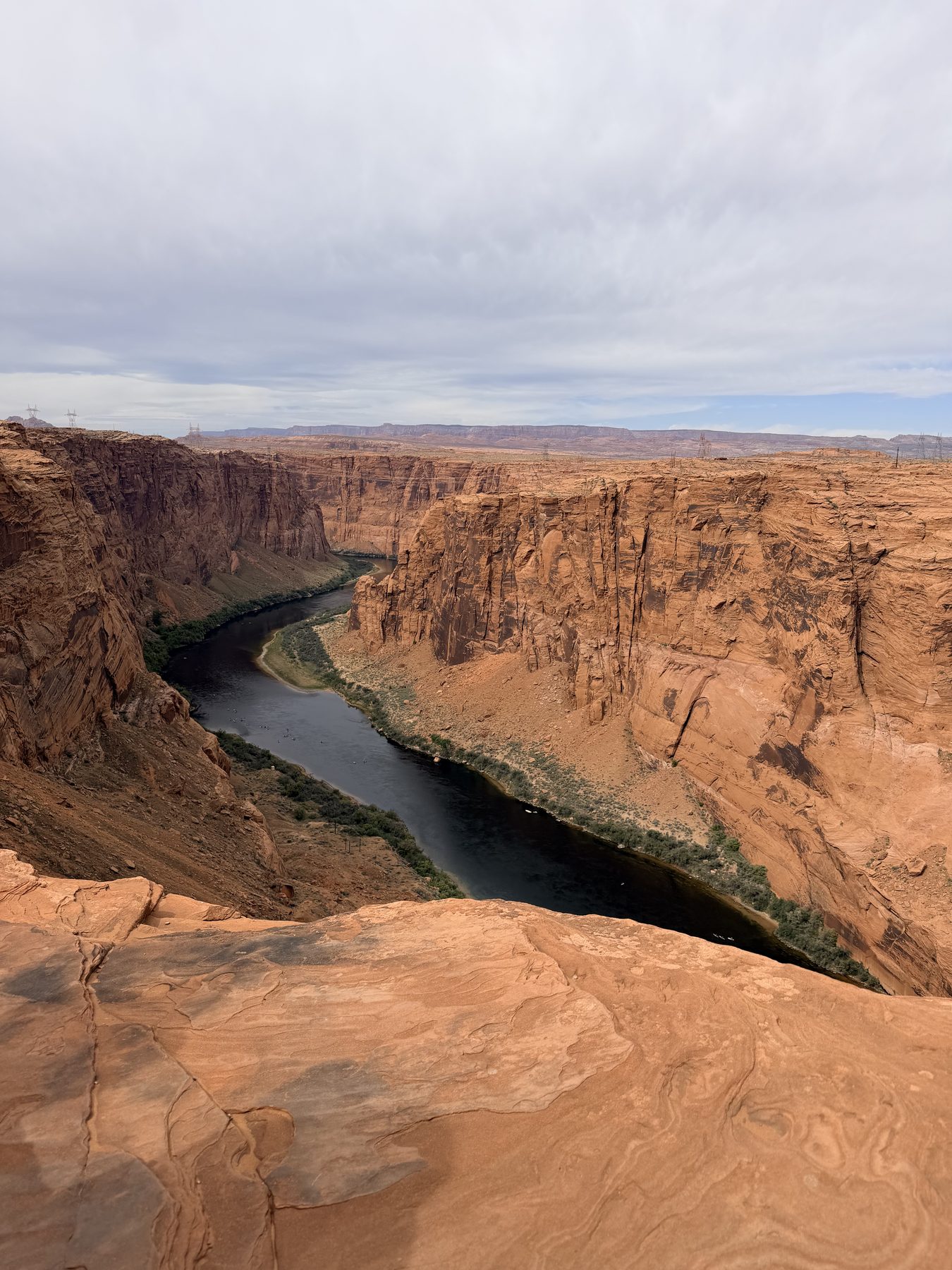 The Colorado River below Glen Canyon Dam · 11:01 AM